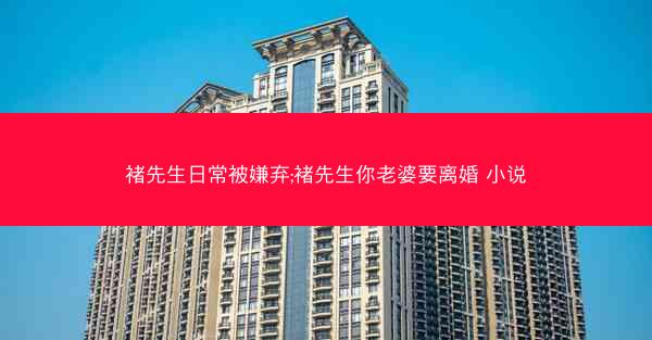 褚先生日常被嫌弃;褚先生你老婆要离婚 小说
