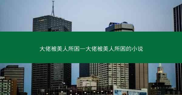 大佬被美人所困—大佬被美人所困的小说