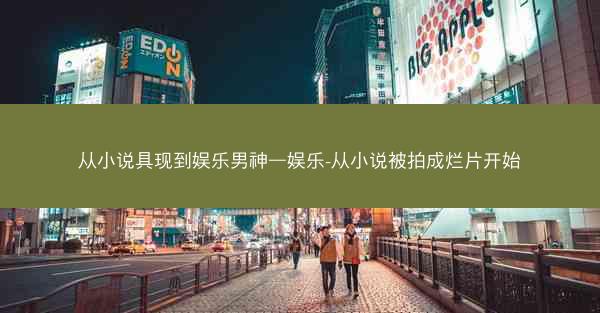 从小说具现到娱乐男神—娱乐-从小说被拍成烂片开始