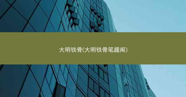 大明铁骨(大明铁骨笔趣阁)