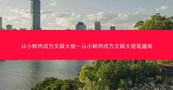 从小鲜肉成为文娱大佬—从小鲜肉成为文娱大佬笔趣阁