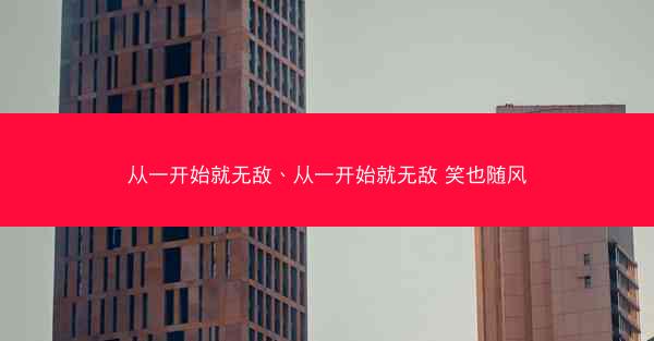 从一开始就无敌、从一开始就无敌 笑也随风