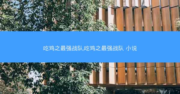 吃鸡之最强战队,吃鸡之最强战队 小说