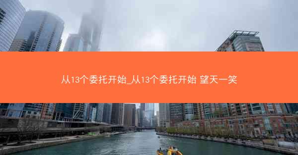 从13个委托开始_从13个委托开始 望天一笑