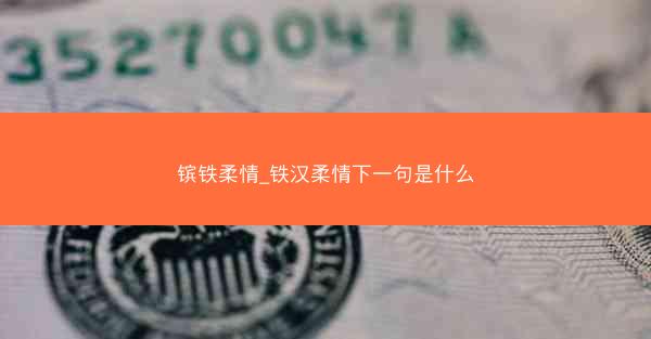 镔铁柔情_铁汉柔情下一句是什么