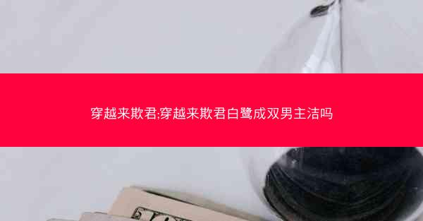 穿越来欺君;穿越来欺君白鹭成双男主洁吗
