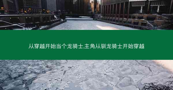 从穿越开始当个龙骑士,主角从驯龙骑士开始穿越