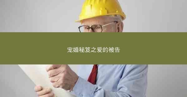 宠婚秘笈之爱的被告