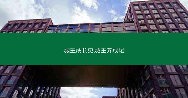 城主成长史,城主养成记
