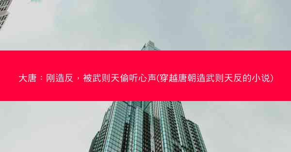 大唐：刚造反，被武则天偷听心声(穿越唐朝造武则天反的小说)