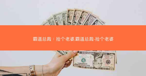霸道总裁：捡个老婆,霸道总裁-捡个老婆