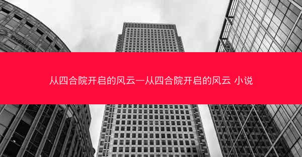 从四合院开启的风云—从四合院开启的风云 小说