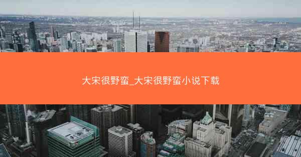 大宋很野蛮_大宋很野蛮小说下载