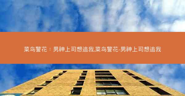 菜鸟警花：男神上司想追我,菜鸟警花-男神上司想追我