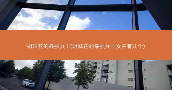 姐妹花的最强兵王(姐妹花的最强兵王女主有几个)