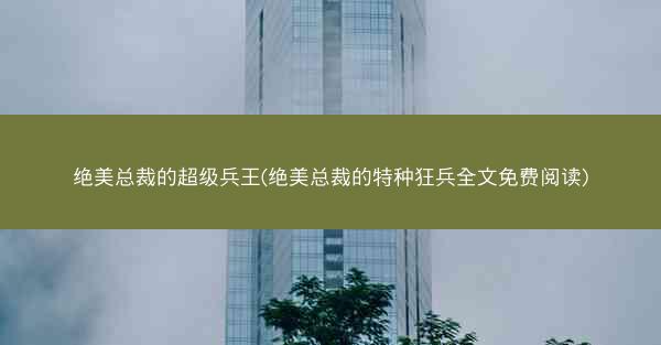 绝美总裁的超级兵王(绝美总裁的特种狂兵全文免费阅读)