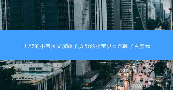 九爷的小宝贝又沉睡了,九爷的小宝贝又沉睡了百度云